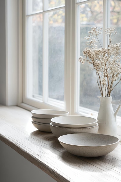 Zdjęcie kuchni i talerza